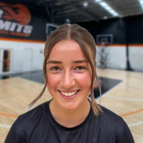 Basketball player at No Limits Basketball gym in Australia.